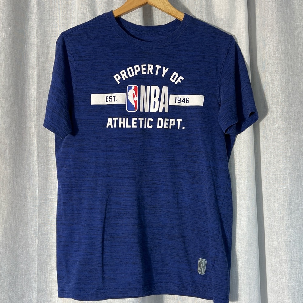 NBA Men's Navy Athletic Dept Tee